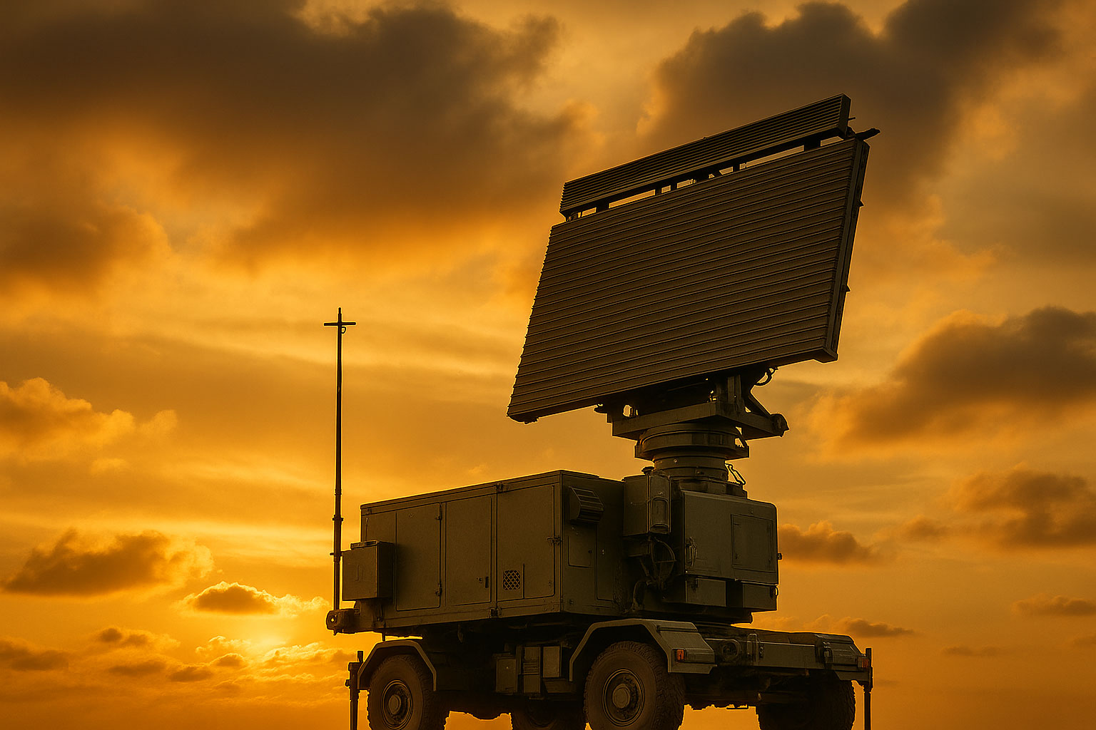 Ground based air surveillance radar